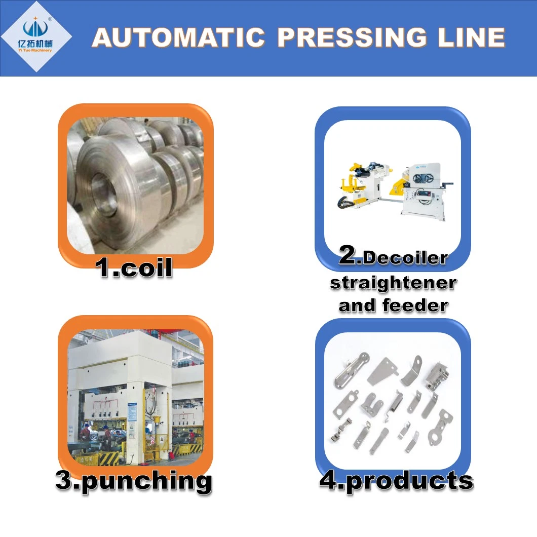 3 in 1 Nc Servo Combined Metal Coil Decoiler Straightener Feeder Machine