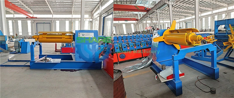 Automatic Uncoiler Hydraulic Steel Coil Decoiler Decoiling Machine